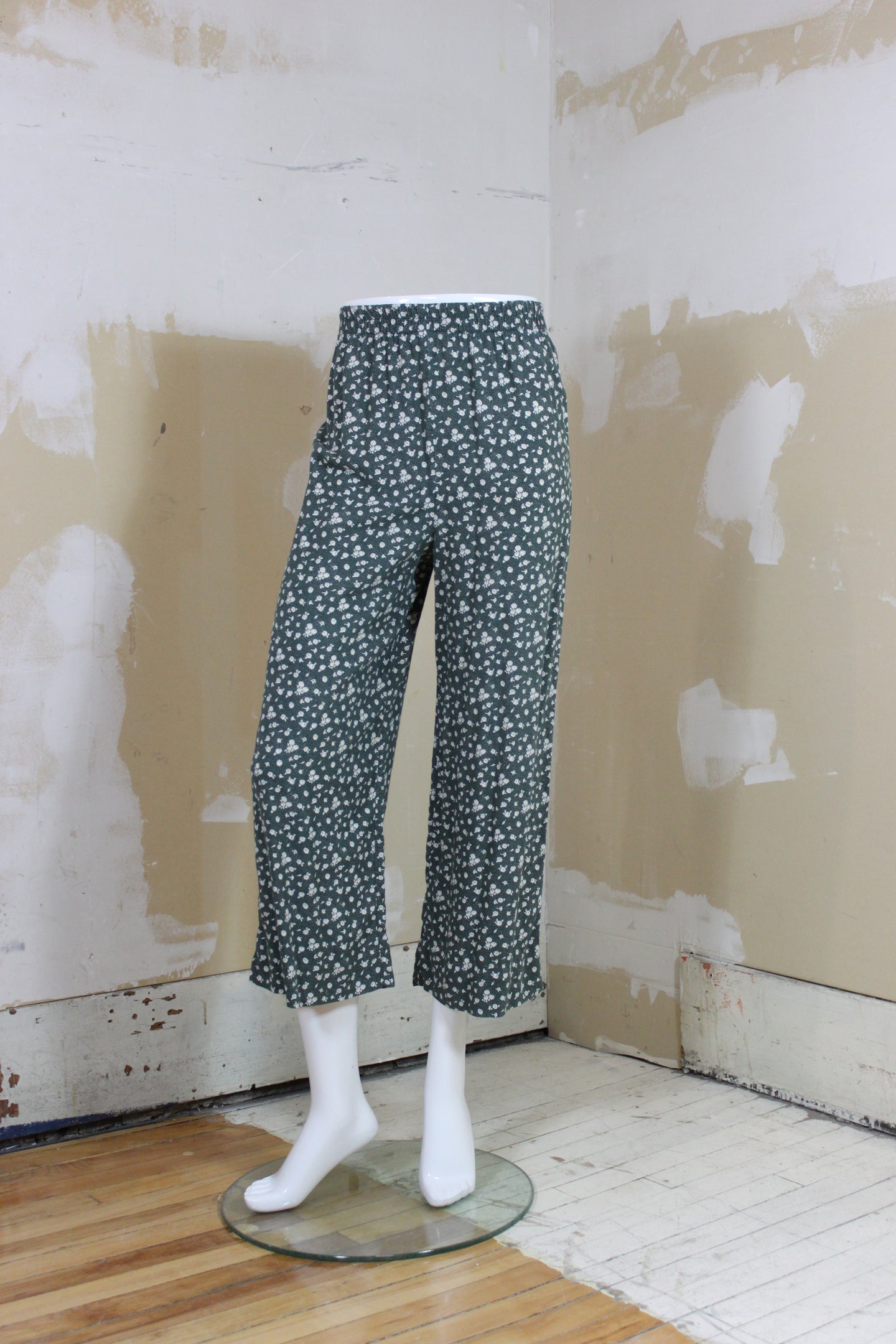 Pantalons légers fleuris