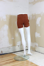 Short de suède tan