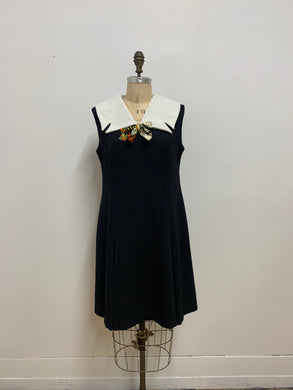 Robe sixties noire et blanche