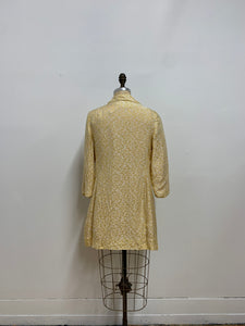 Veste jaune métallique