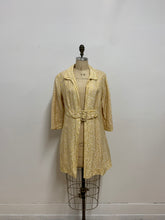 Veste jaune métallique