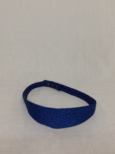 Ceinture bleue à paillettes