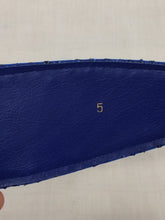Ceinture bleue à paillettes