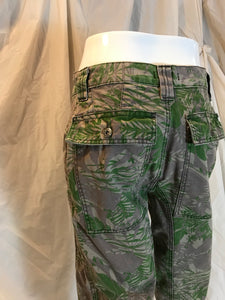 Bermudas long jungle camo