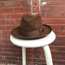 Chapeau feutre marron
