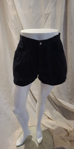 Short coton noir