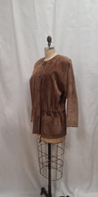 Veste de suède marron