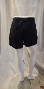 Short coton noir