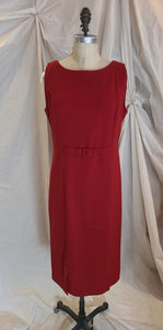 Robe tailleur rouge