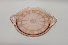 Assiette présentation verre rose