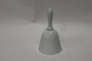 Cloche de porcelaine motifs fleuri