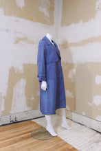 Trench coat bleu acier RUE GRENELLE