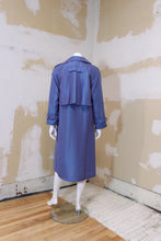 Trench coat bleu acier RUE GRENELLE