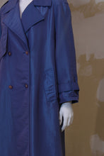 Trench coat bleu acier RUE GRENELLE