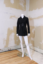 Manteau noir à stud