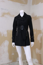 Manteau noir à stud