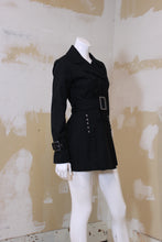 Manteau noir à stud
