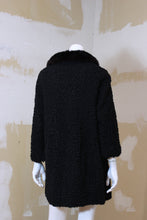 Manteau de mouton perse noir