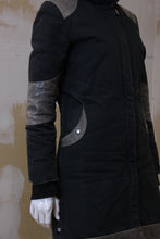 Manteau mi-long gris 2 tons