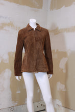 Blouson suède tan