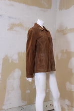 Blouson suède tan