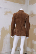 Blouson suède tan