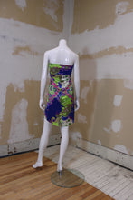 Robe tube effet foulard
