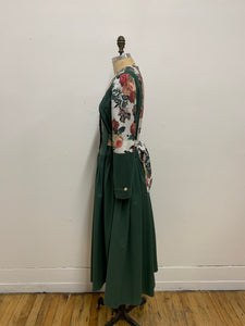 Robe champêtre fleurie