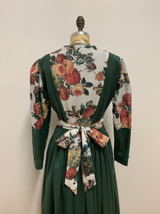 Robe champêtre fleurie