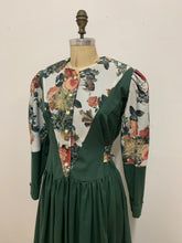 Robe champêtre fleurie