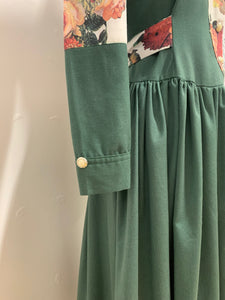 Robe champêtre fleurie