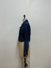 Manteau de jeans crop