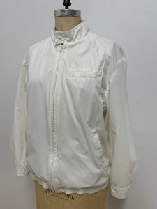 Blouson de coton blanc vintage