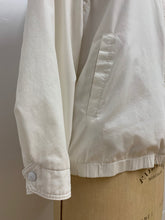 Blouson de coton blanc vintage