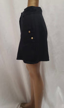 Bermudas de laine sergée noir