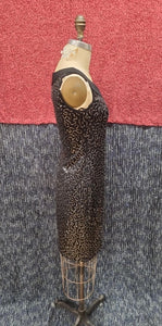 Robe noire à paillettes