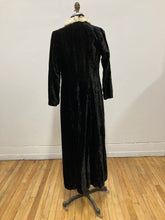 Grande veste  velours et fourrure