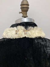Grande veste  velours et fourrure