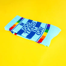 Chaussettes de sport "In Dog Years I'm Gay"