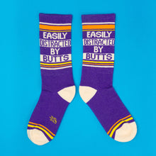 Chaussettes de sport "Easily Distracted By Butts"