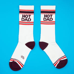 Chaussettes de sport "Hot Dad Gym Crew"