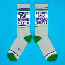 Chaussettes de sport "Horny For Spread Sheets"