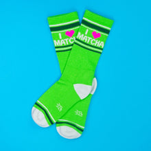 J'adore les chaussettes de sport Matcha Gym.