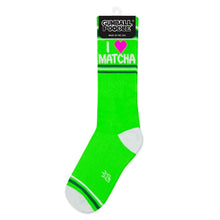 J'adore les chaussettes de sport Matcha Gym.