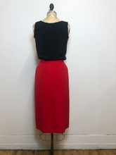 Jupe rouge vintage