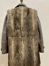 Pelisse longue de fourrure