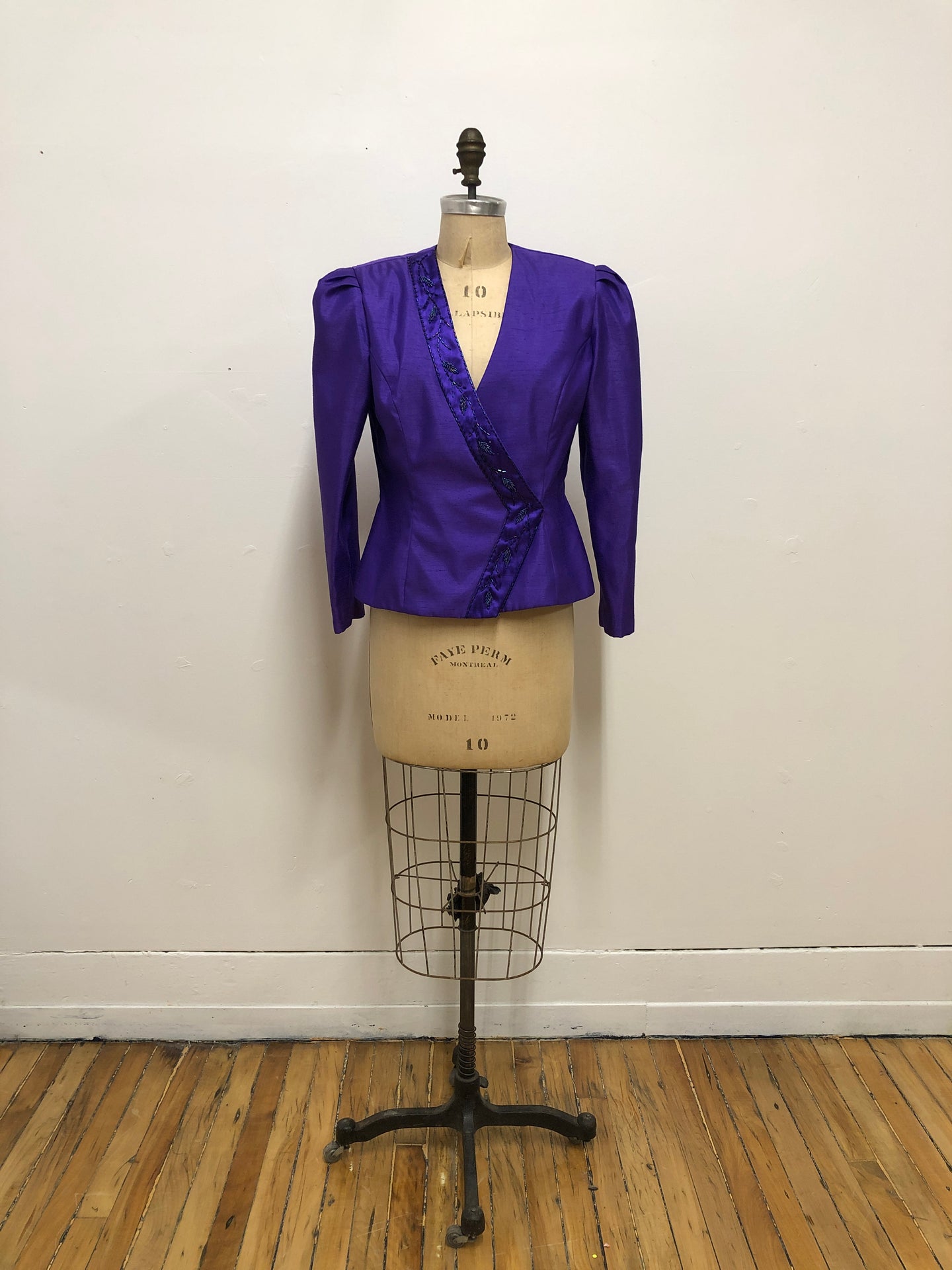 Veston mauve vintage