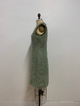 Robe de laine verte vintage