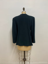 Veston de laine vert foncé