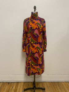 Robe colorée sixties